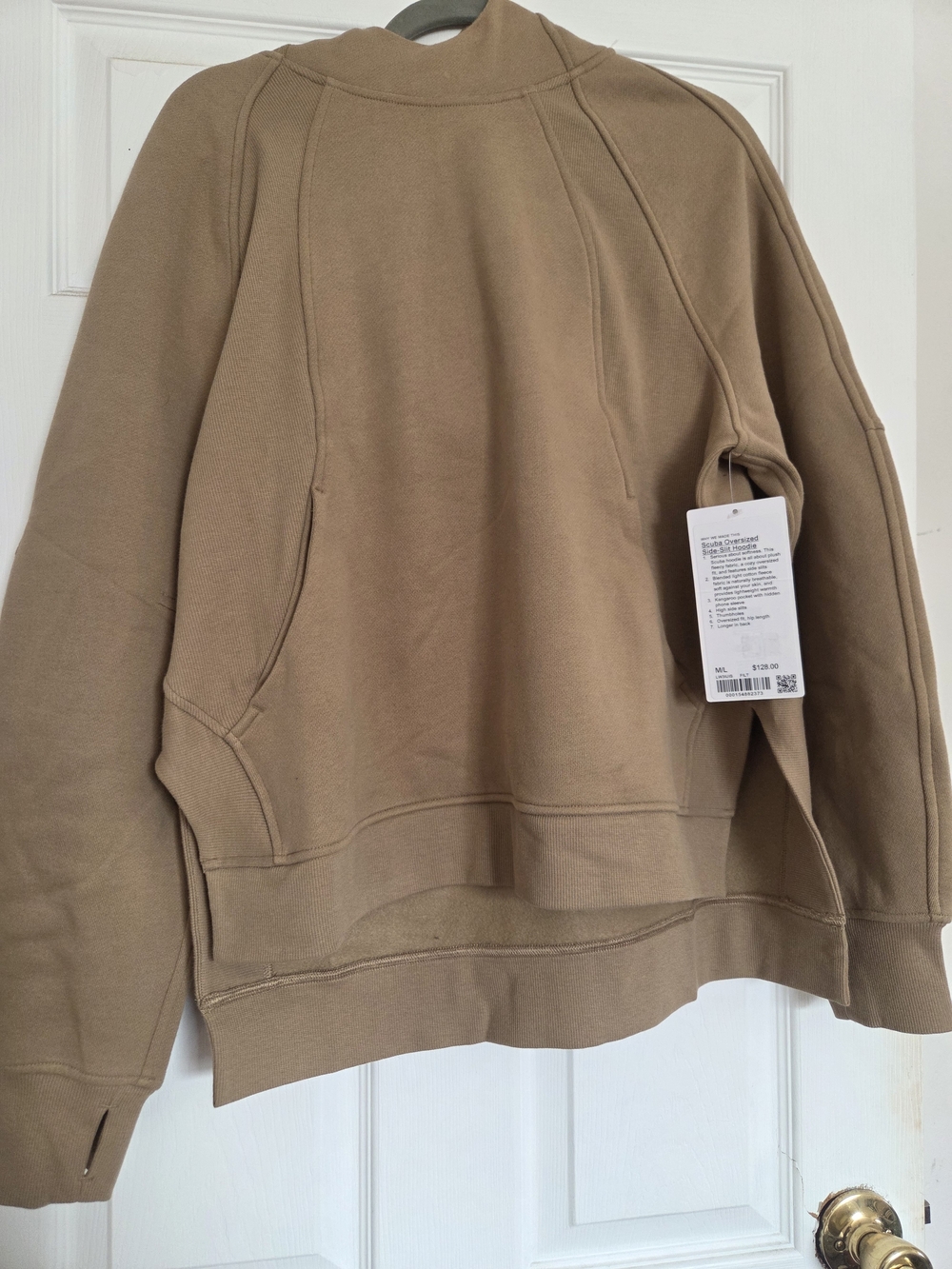 lululemon athletica Relaxed Pullover Hoodie in Flint
